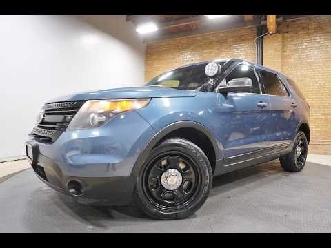 2013 Ford Explorer AWD PIU , Blue, Stk: R-7665