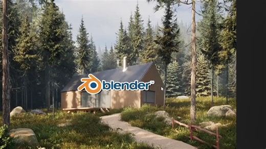 【Blender】如何创建逼真的地形场景？初学者教程