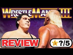 WWE WrestleMania 3 (1987) - Review