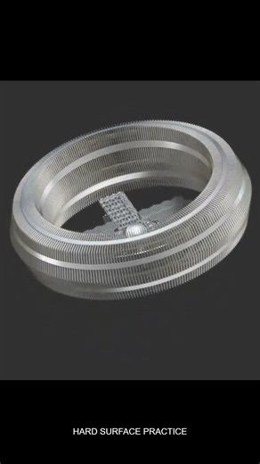 HARD SURFACE 3D MODEL ZBRUSH SATELITE #mechanical #engineering #hardsurface