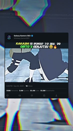 Kakashi using shadow clone and Obito using Genjutsu #anime #shorts