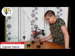 Meccano - Super Construction Set - Multifunctional Crane