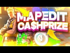Je lance map edit avec cashprize #lexgedit