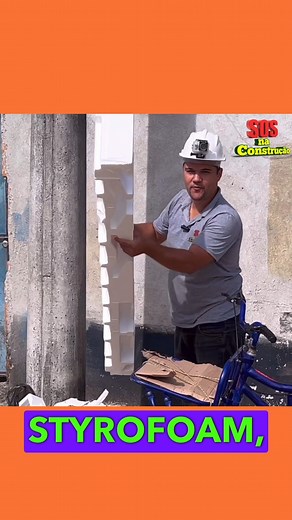 I will never throw Styrofoam away again.. look what a genius idea | SOSintheconstruction