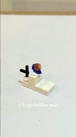 Tiny LEGO Dock Build – Mini Pier Scene with Lighthouse Post & Fisherman | Relaxing Micro MOC #lego