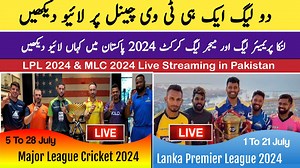 13K views · 72 reactions | LPL 2024 & MLC 2024 live streaming in Pakistan |Lanka Premier League live |Major League Cricket live | Pakistan Sports World | Facebook