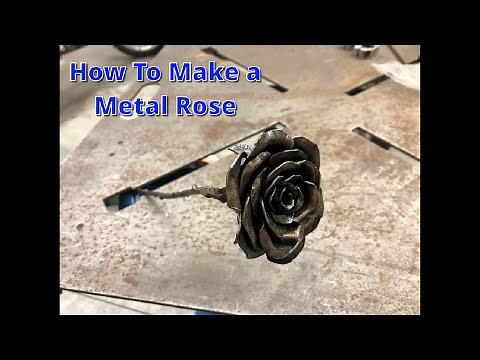 How To Make A Metal Rose - 1 Day Welding Projects