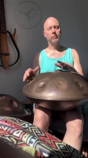 Goodnight 😴 ❤️ @veritassoundsculpture B minor & @Handpan tuner F#2 Major/Minor Handpans