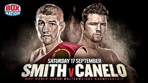 Liam Smith vs. Canelo Alvarez - Fight Poster Revealed