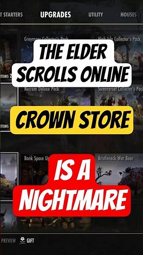 The Crown Store is the WORST! - The Elder Scrolls Online