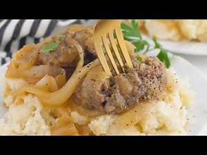 Hamburger Steak with Onion Gravy