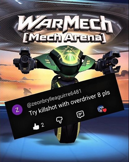 Killshot + Overdriver 8 🔥☠️ [Mech Arena Gameplay] #killshot #overdriver #gameplay