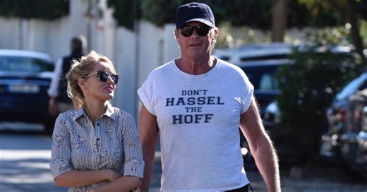Fears for The Hoff: 'Baywatch' Legend David Hasselhoff, 73, Spotted Looking Frail and Walking With Cane Alongside Wife Hayley Roberts