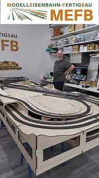 Falkenstein Layout / MEFB / Wood Kit / Building a Model Railway / Märklin / C-Track / Digitization