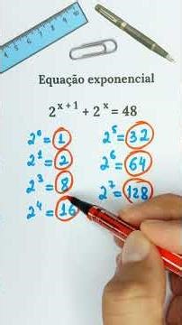 How to solve an exponential equation using only logic? #mathematics #equation #exponential