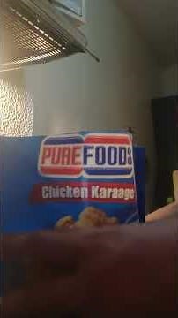 PUREFOODS CHICKEN KARAAGE 😋😋😋😋