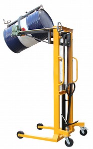 [Hot Item] Oil Drum Carrier Pallet Electric Stacker Truck Manual Pallet Jack Pallets Stacker