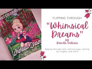 Whimsical Dreams by Damita Victoria | Adult Coloring Book Preview