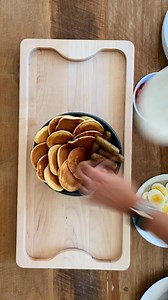 4.8K views · 18 reactions | here: https://reluctantentertainer.com/build-a-pancake-board/ Happy Sunday! Who’s making pancakes for breakfast? Who got a BIG BOARD for Christmas? So easy to put together, enjoy the day, bringing your loved ones together! ❤️And have you tried @portlandcreamery on pancakes? SO GOOD! Grab the link in my STORY to get a food safe board | Reluctant Entertainer | Facebook