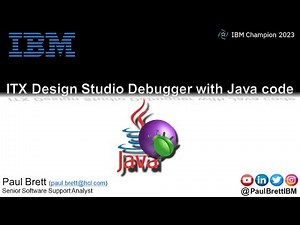 ITX Design Studio Debugger with Java code