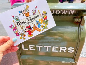 Everywhere You Can Send Mail in Disney World | the disney food blog
