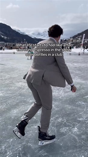 Colin Chester Faas on Instagram: "Choosing mountains over Moët @colinchesterfaas #winters #suit #snow #stmoritz #wealth"