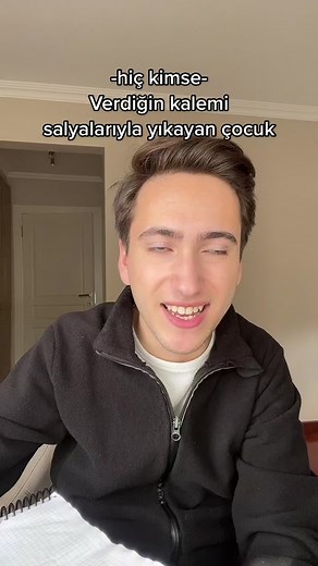 O kalemi ellemek istemezdim