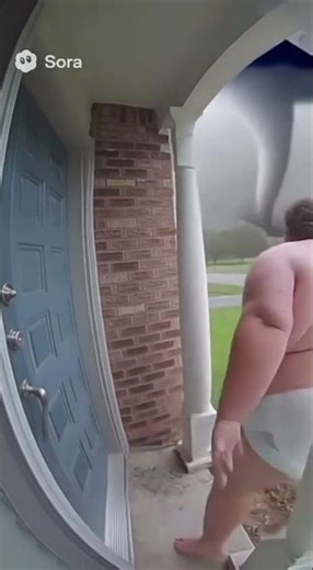 Baby Man Gets Yeeted by a Tornado 💀🍼