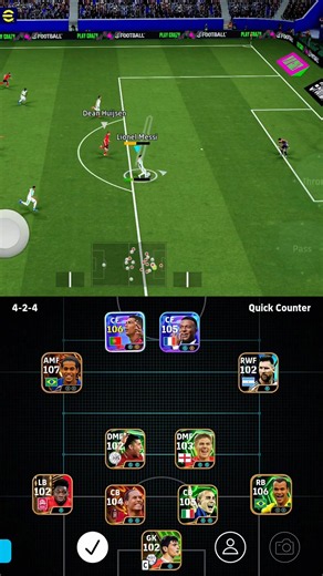Efootball quick Counter Best Formation 2026 ☠️ #efootball #eFootball2026 #efootballmobile
