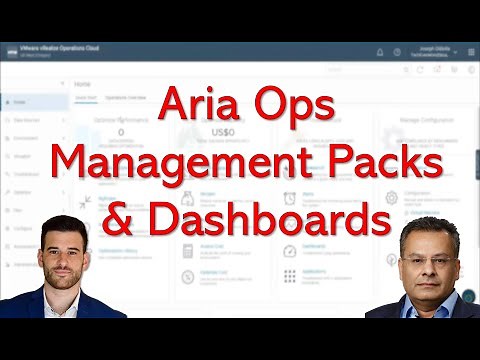 Install and Configure Management Packs and Dashboards in Aria Operations