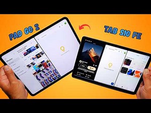 OnePlus Pad Go 2 Multitasking Feature Comparison vs Samsung Galaxy Tab S10 FE!
