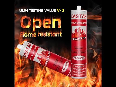 How to use Firestop Silicone Sealant ? Pls follow the video