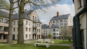 Contemporary Group of Structures Designed for Habitation Located in a Particular Region of the World Along with External