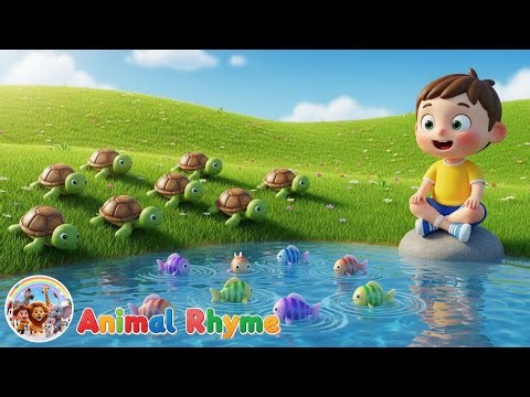 Animal Numbers Song 🦁 | Fun Counting Rhyme for Kids 1-10