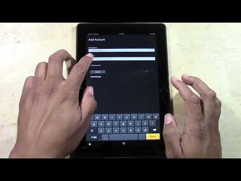 Kindle Fire HDX (8.9) - How to Add an Email Account (Gmail, AOL, Yahoo etc) | H2TechVideos