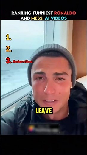 Ranking Funniest RONALDO and MESSI ai moments #football #ranking #messi #ronaldo #ai