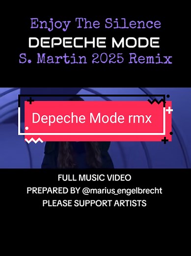 Celebrating 80s and 90s Music with Depeche Mode Remix