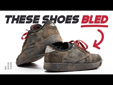 Air Jordan 1 Travis Scott Phantom Cleaning