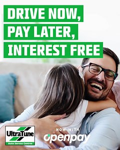 22 reactions · 31 shares | Here at Ultra Tune, we're committed to keeping your car on the road. With Openpay you can drive now and pay later, interest free. | Ultra Tune | Facebook