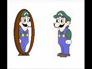 WEEGEE stare into mirror theory!