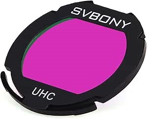 SVBONY Telescope Filter UHC Filter Ultra High Contrast Filter EOS-C Clip-on for CCD Cameras & DSLR Reduce Light Pollution