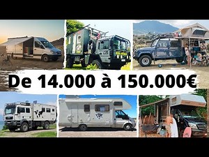 6 YOUTUBEURS presentent LEURS VEHICULES AMENAGES pour voyager CAMPING CAR VAN Camion 4X4 VAN TOUR 2
