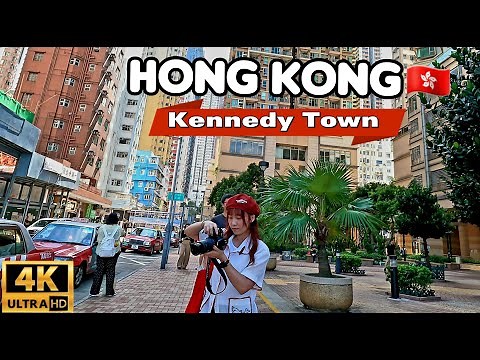 🇭🇰Kennedy Town Hong Kong Walking Tour - 2024