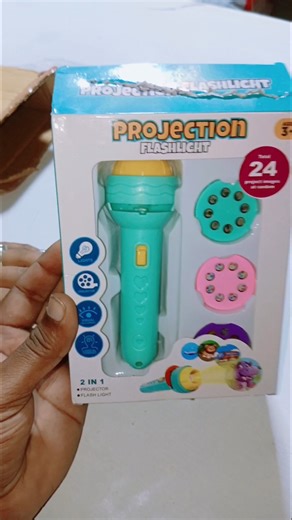 😳 Ye Torch Nahi Magic Projector Hai! Mini Slide Projector Flashlight ₹123 | Kids Full Enjoy 🔦✨