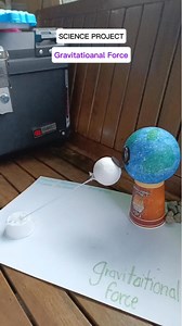 Gravitational force science project #GravitationalForce #Physics #ScienceFacts #Gravity #Astrophysics #SpaceScience #Newton #Einstein #ForceOfNature #LearnScience | Team Barayoga
