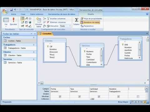 Microsoft Access - Ejecutar Consultas