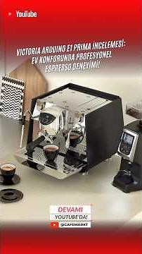 Victoria Arduino Eagle One E1 Prima İncelemesi #shorts #coffeemachine #victoriaardunio