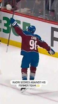 Nazem Kadri Scores Against His Former Team 🔥