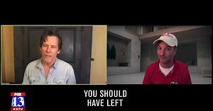Kevin Bacon talks with FOX 13's Rich Bonaduce about 'You Should Have Left'