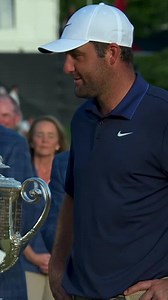 "It's tough to put into words what he means to me. He's taught me everything about the game of golf." Scottie Scheffler talks about his longtime PGA Coach Randy Smith. 🥹 | PGA of America